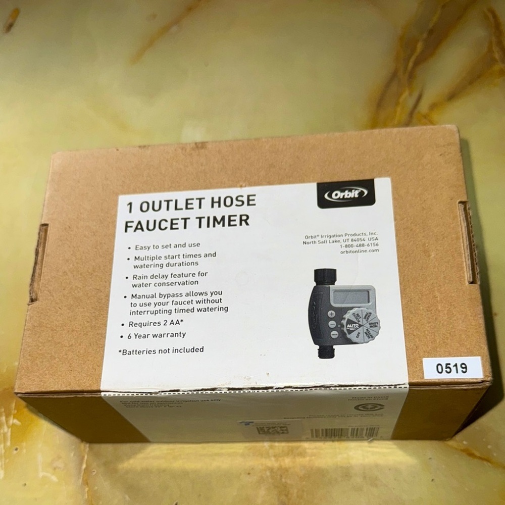 NWT Orbit Hose Faucet Timer